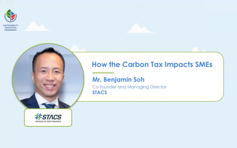 Sustainability Innovation Progamme 2022 Week 1 Educate How The Carbon Tax Impacts Smes - The Finlab’s Sustainability Innovation Programme 2022