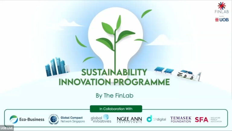 Sustainability Innovation Programme Greentech Accelerator Programme Launch 2022 - The Finlab’s Sustainability Innovation Programme 2022