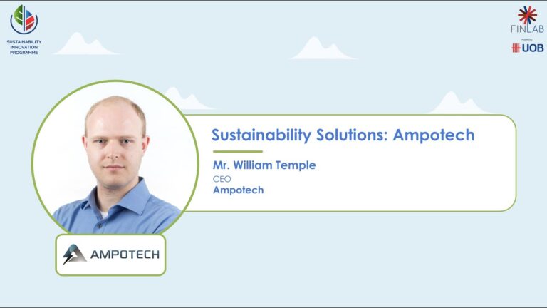 Sharing And Tech Showcase By Ampotech - The Finlab’s Sustainability Innovation Programme 2022