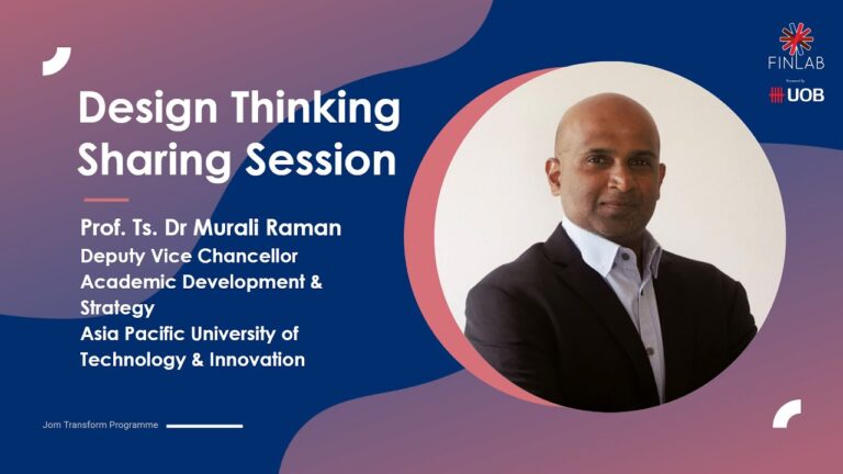 Womenpreneurs Edition Design Thinking Sharing Session - Jom Transform Programme – Womenpreneurs Edition