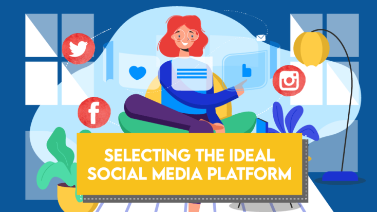 Infographic - Selecting The Ideal Social Media Platform