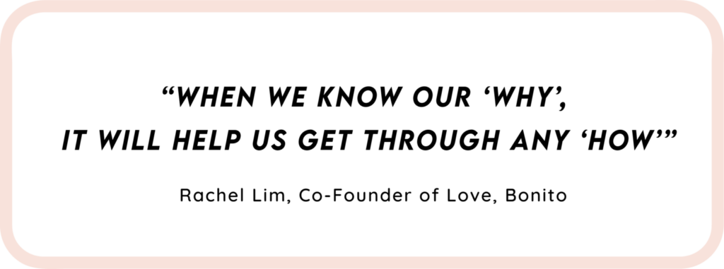 Rachel Lim Quote - In The Hot Seat: Rachel Lim, Co-Founder Of Love, Bonito