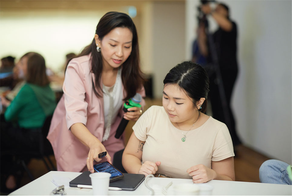 Wmp Day 3 Renee Interacts With Participants - Digitalisation Innovation Programme: Womenpreneur 2024 Recap