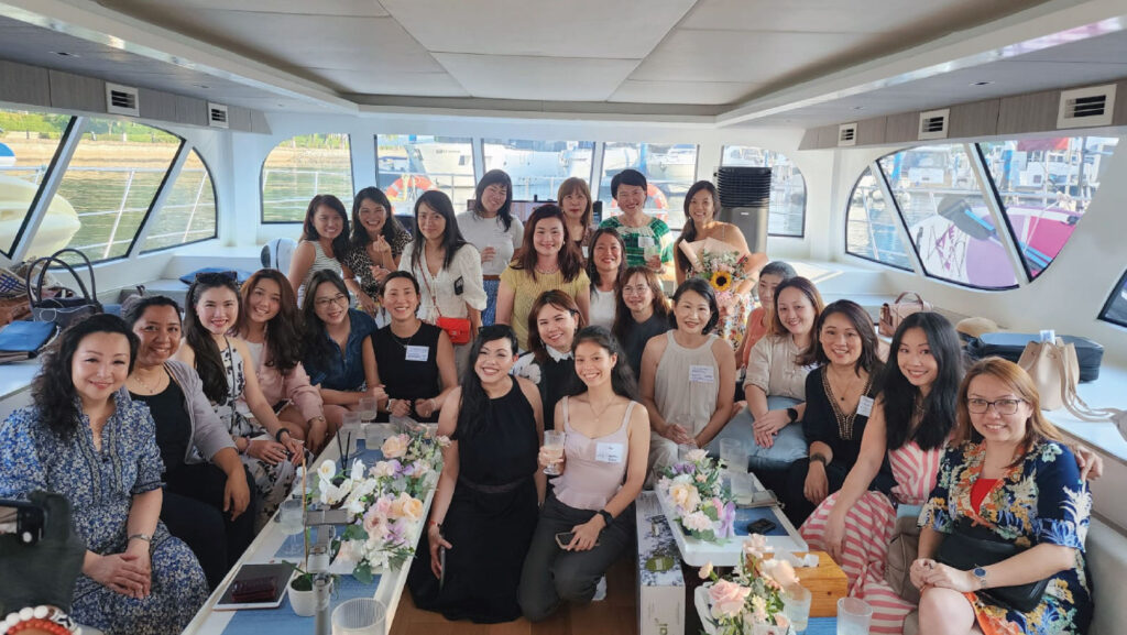 Yacht Group Photo Resized - Uob X Womenpreneur Series 2025